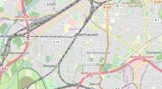 physical therapy on map