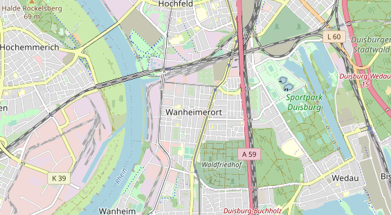 physical therapy on map