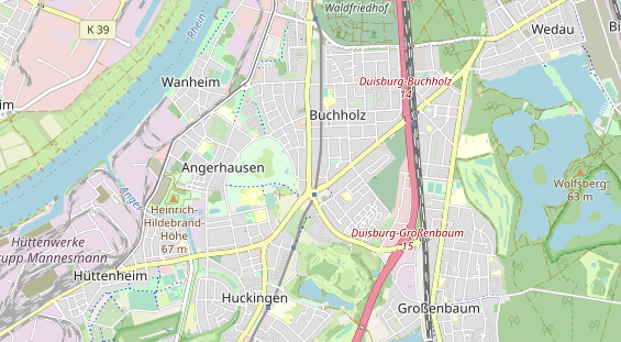 physical therapy on map