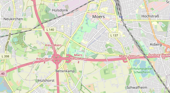 physical therapy on map