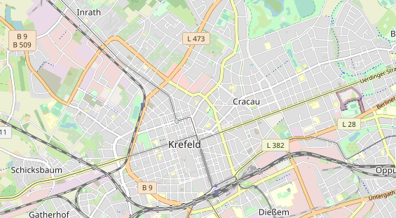 physical therapy on map
