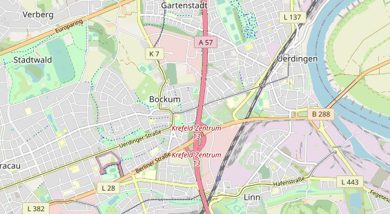 physical therapy on map
