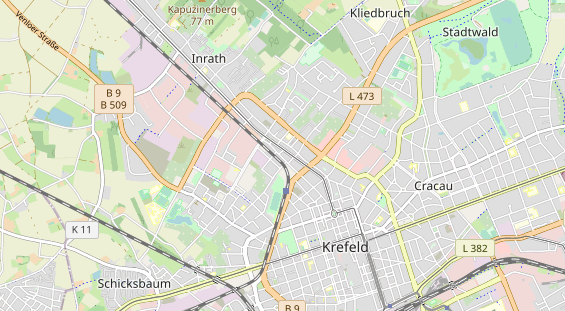 physical therapy on map