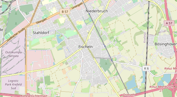 physical therapy on map