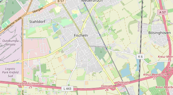 physical therapy on map