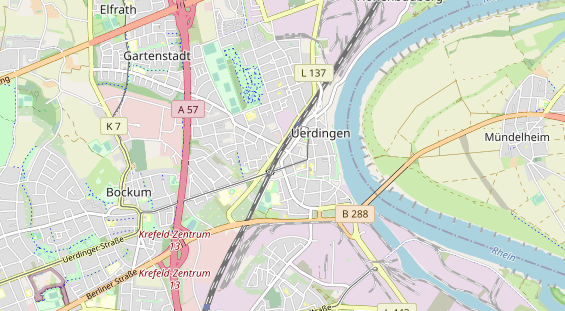 physical therapy on map