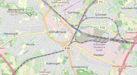 physical therapy on map