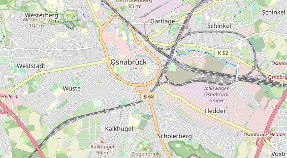 physical therapy on map