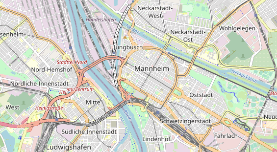 physical therapy on map