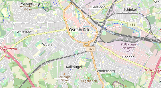 physical therapy on map