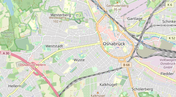 physical therapy on map