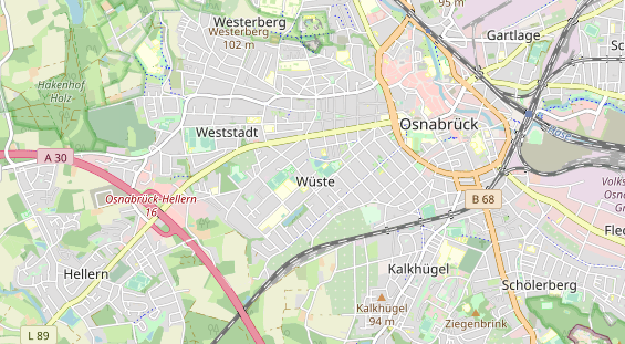physical therapy on map