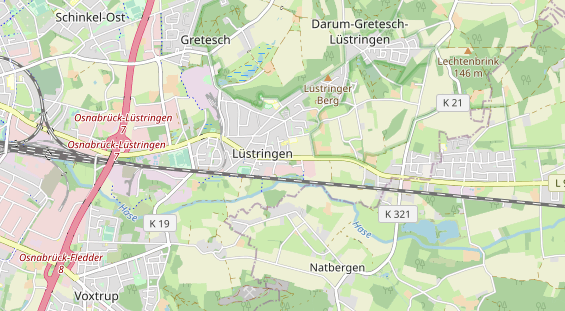 physical therapy on map