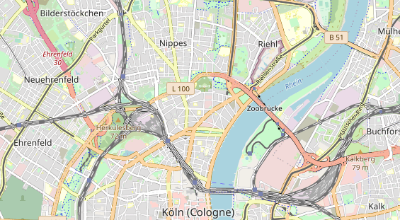 physical therapy on map