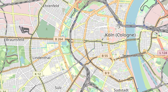 physical therapy on map