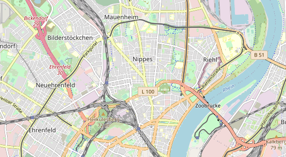 physical therapy on map