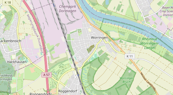 physical therapy on map