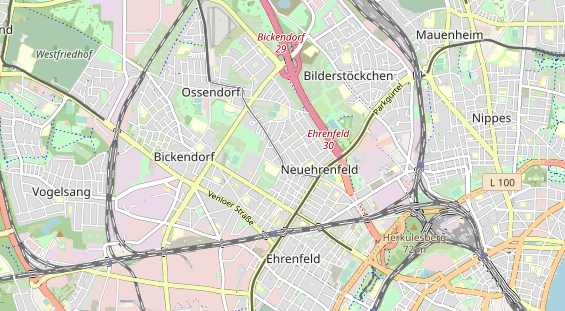 physical therapy on map