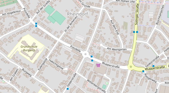 Physiotherapie auf Satellitenbild