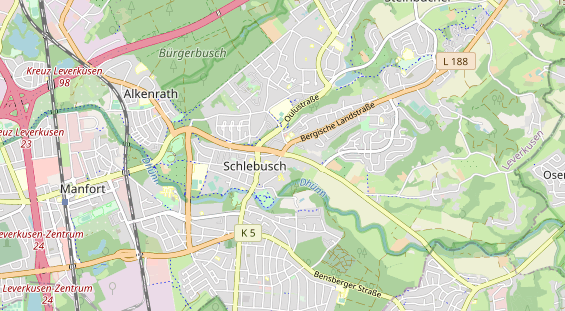 physical therapy on map