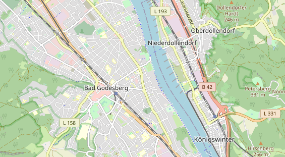 physical therapy on map
