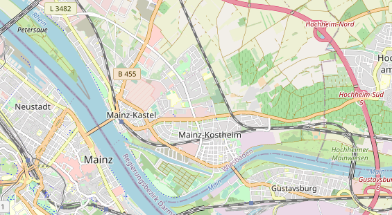 physical therapy on map