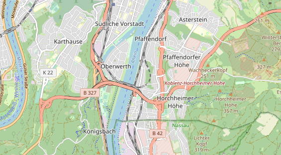 physical therapy on map