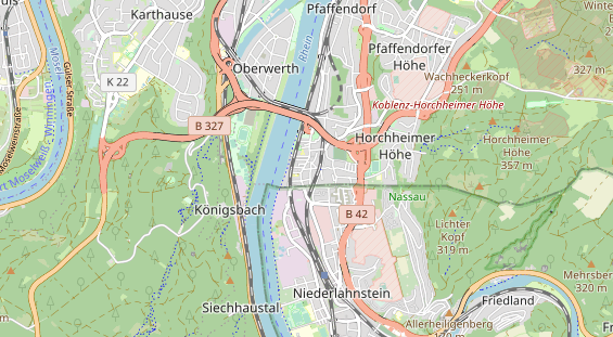 physical therapy on map