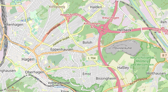 physical therapy on map