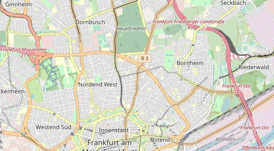 physical therapy on map