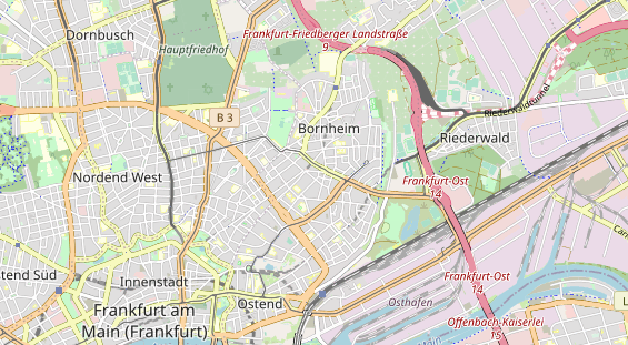 physical therapy on map