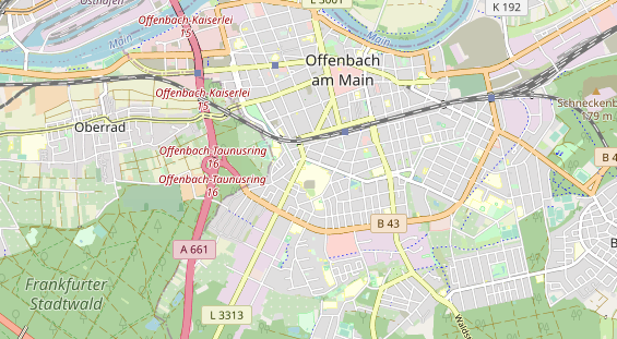 physical therapy on map