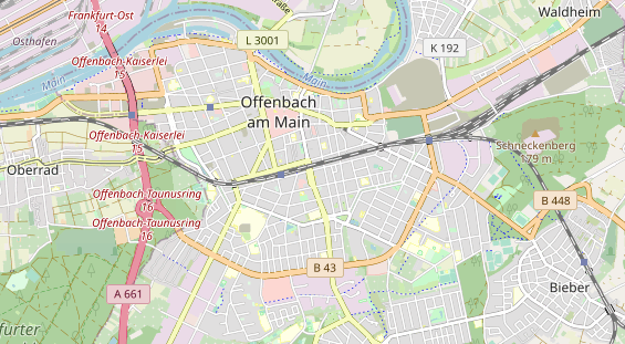 physical therapy on map