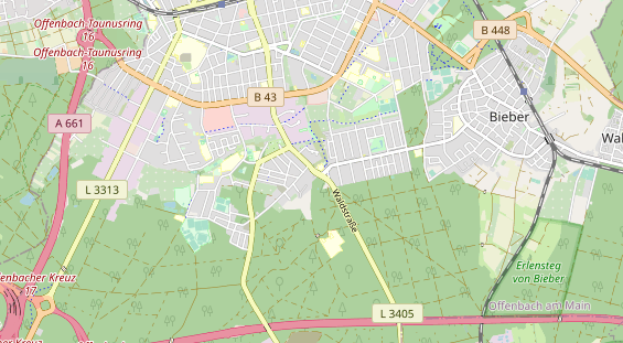 physical therapy on map