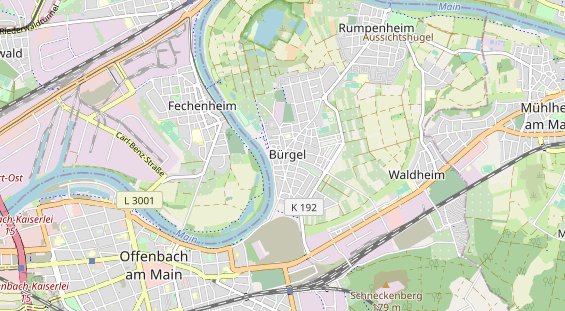 physical therapy on map