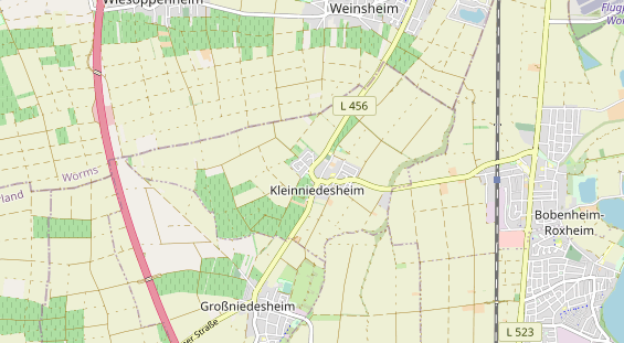 physical therapy on map