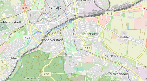 physical therapy on map