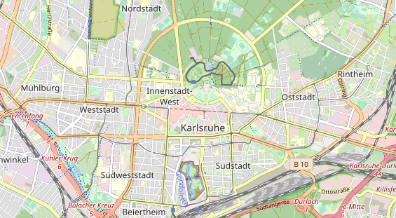 physical therapy on map