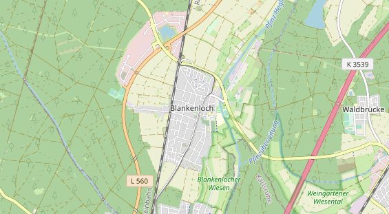 physical therapy on map