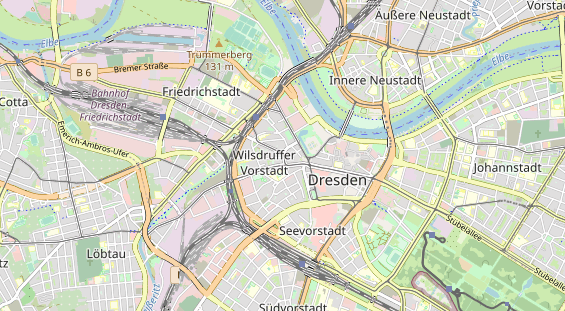 physical therapy on map