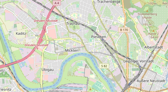 physical therapy on map
