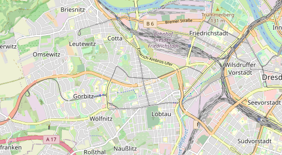 physical therapy on map