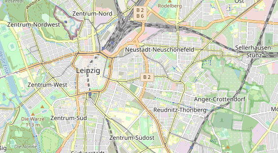 physical therapy on map