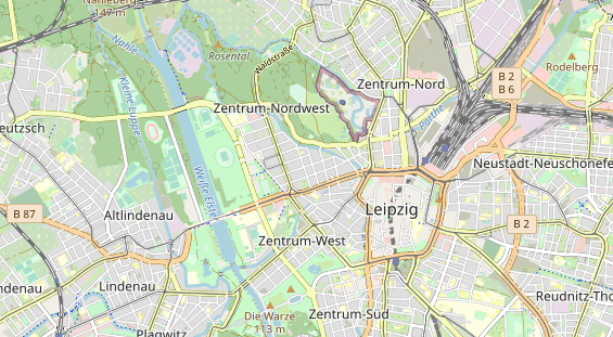 physical therapy on map