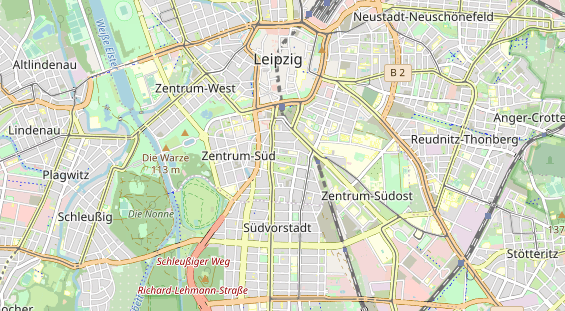 physical therapy on map