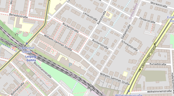 Physiotherapie auf Satellitenbild