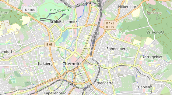 physical therapy on map