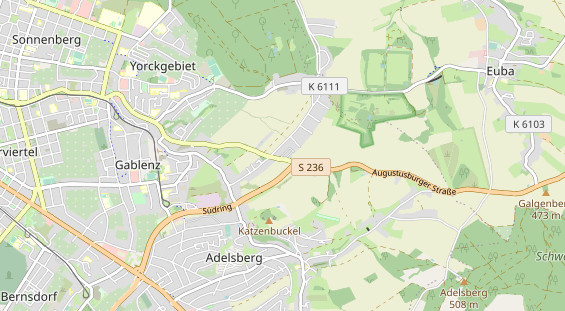 physical therapy on map