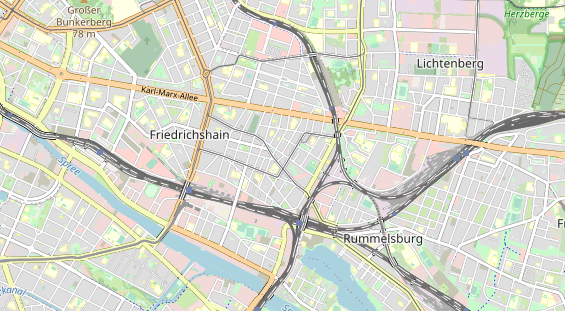 physical therapy on map