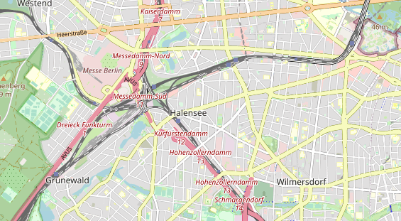 physical therapy on map